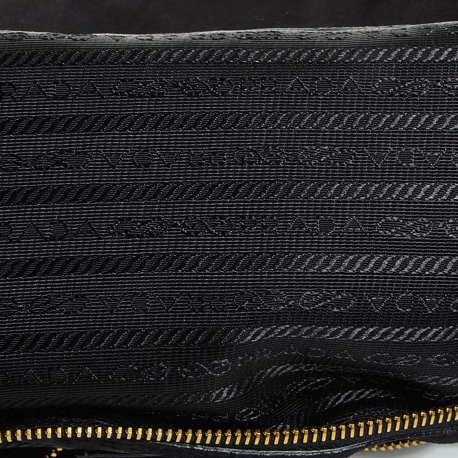 Prada Scamosciato Suede Hobo Nero Black 9 of 10