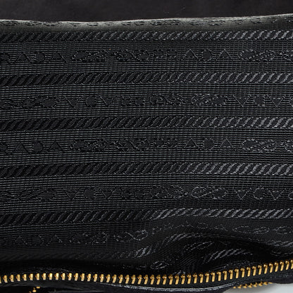 Prada Scamosciato Suede Hobo Nero Black 9 of 10