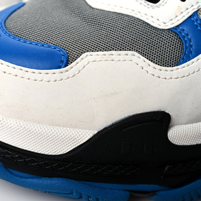 Balenciaga Fabric Mesh Mens Triple S Sneakers 45 Blue Grey Black 8 of 11