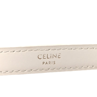Celine Box Calfskin Small 18mm Triomphe Belt 70 28 Rice 3 of 4