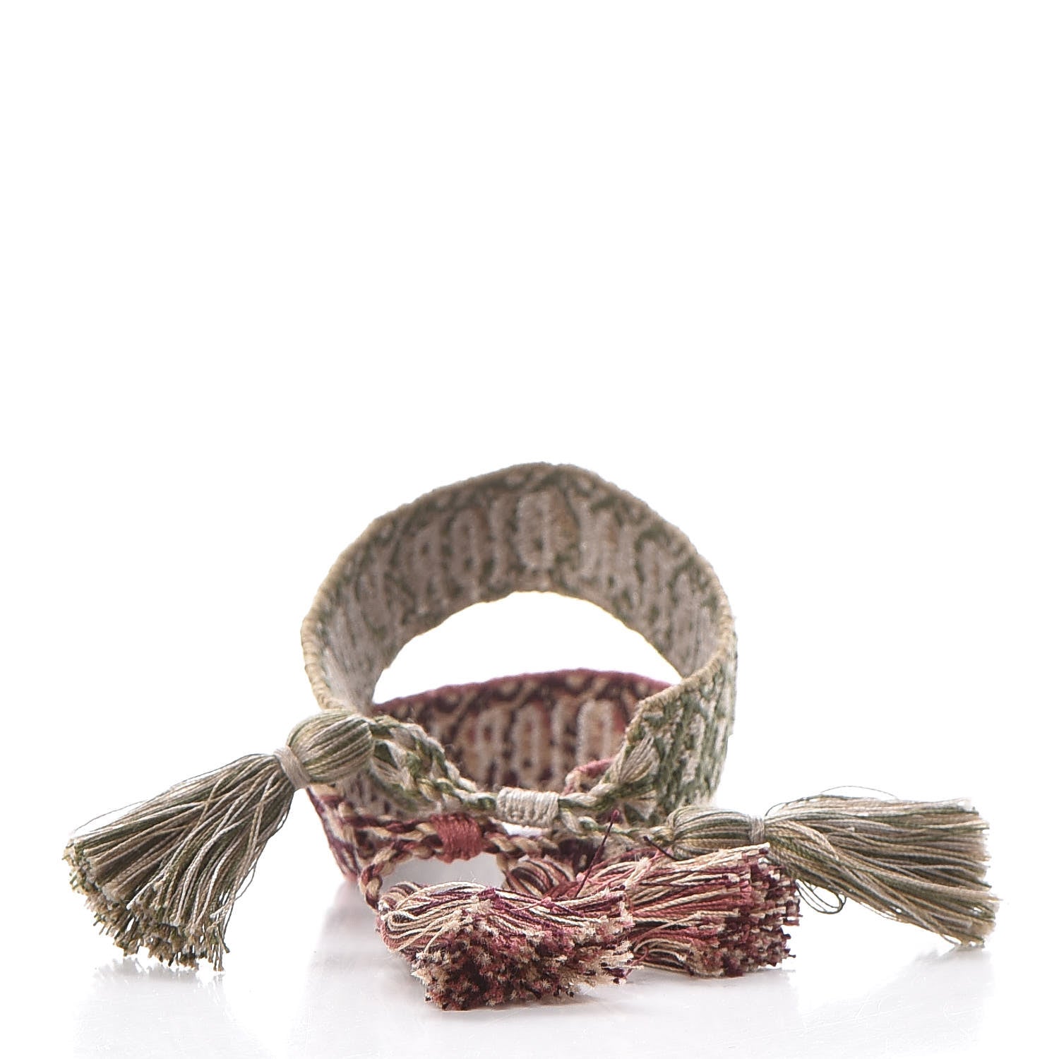 Christian Dior Woven Cotton J'Adior Friendship Bracelet Set 3 of 6