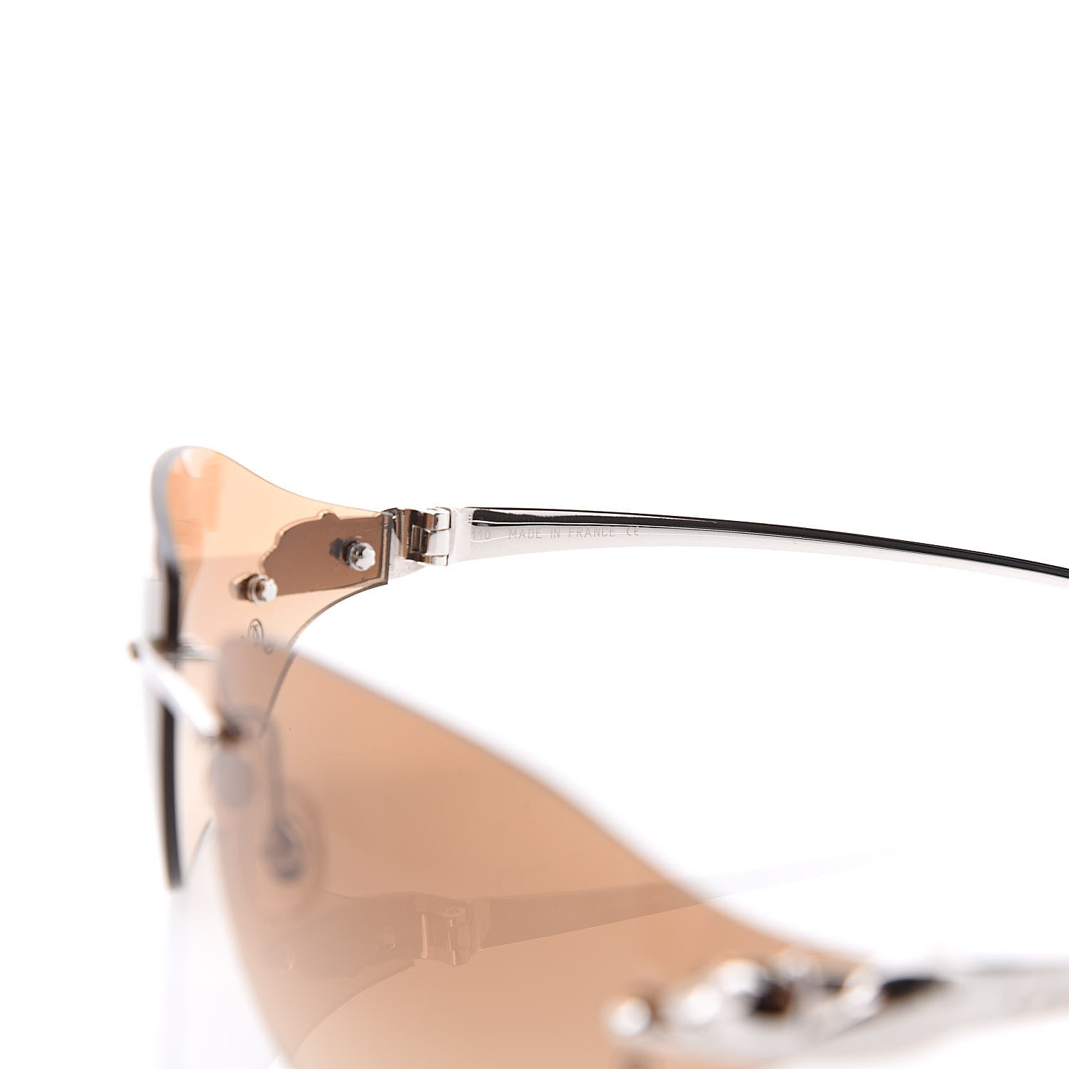 Cartier Panthere De Aviator Sunglasses Platinum 5 of 7