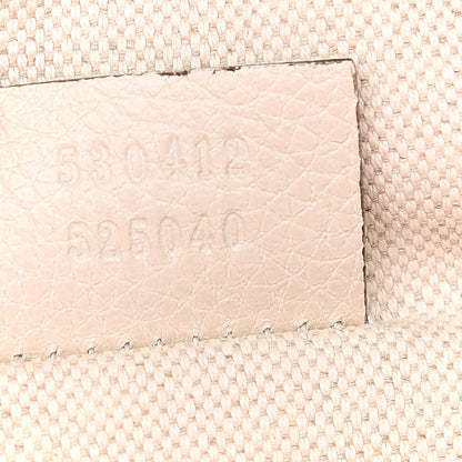 Gucci Grained Calfskin Logo Belt Bag White 9 of 9