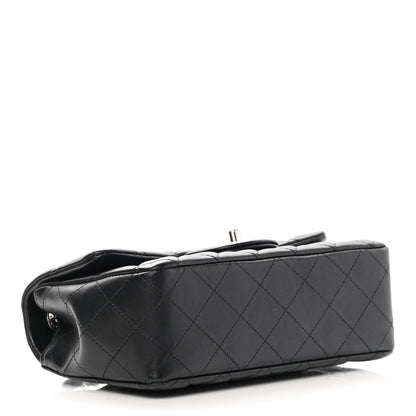 Chanel Lambskin Quilted Mini Rectangular Flap Black 4 of 16