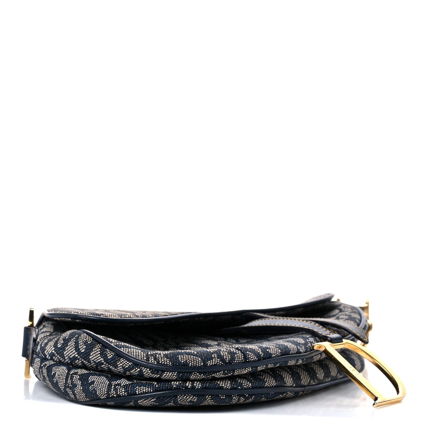 Monogram Saddle Bag Blue