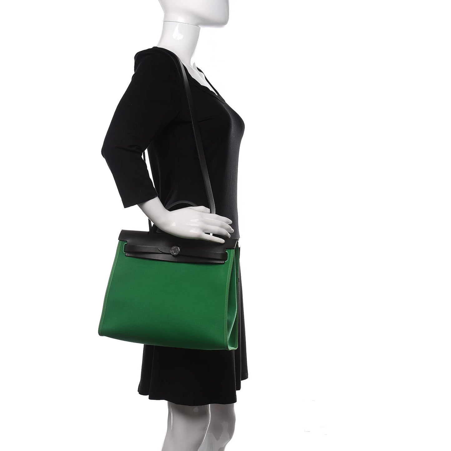 Vache Hunter Toile Herbag Zip 31 PM Bambou Kaki