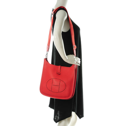 Hermes Taurillon Clemence Evelyne III PM Rose Jaipur 2 of 10