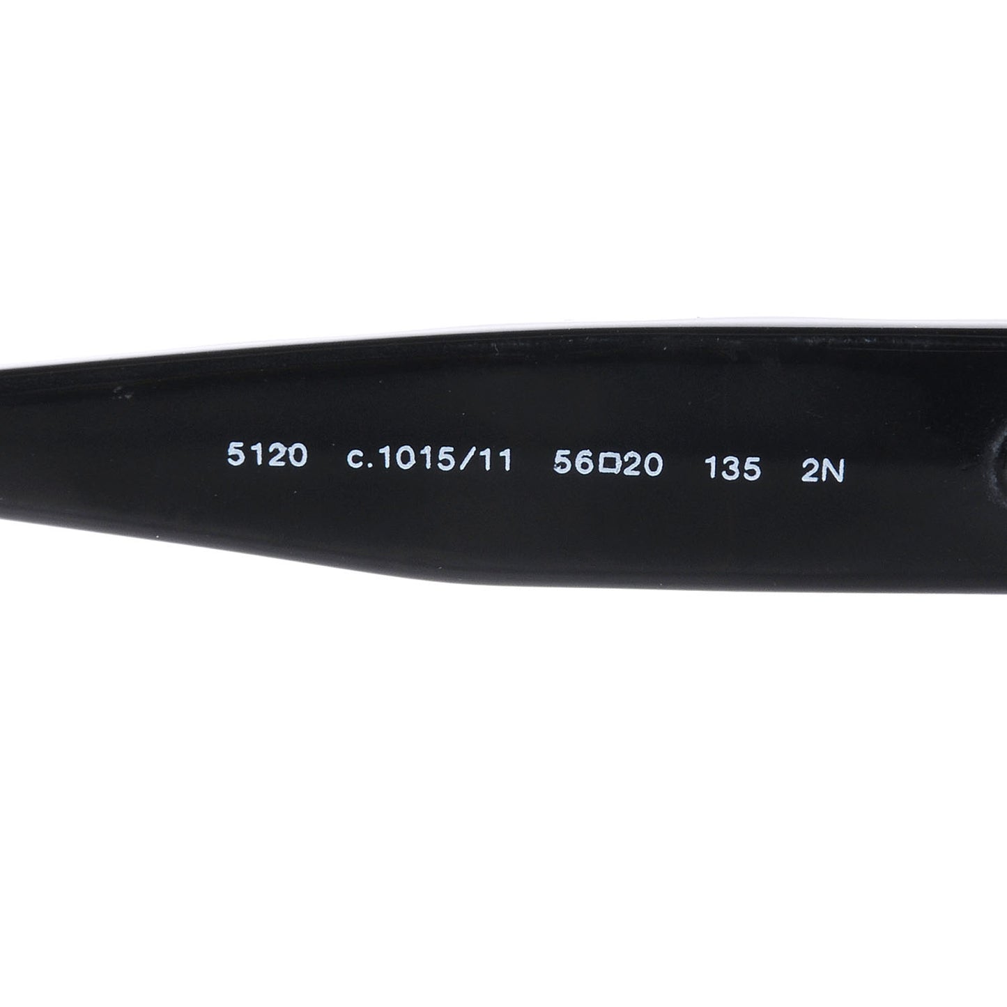 Quilted CC Mod Sunglasses 5120 Black Blue
