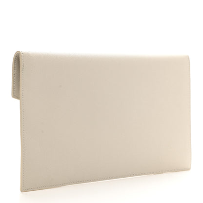 Saint Laurent Grain De Poudre Uptown Pouch Crema Soft 3 of 8
