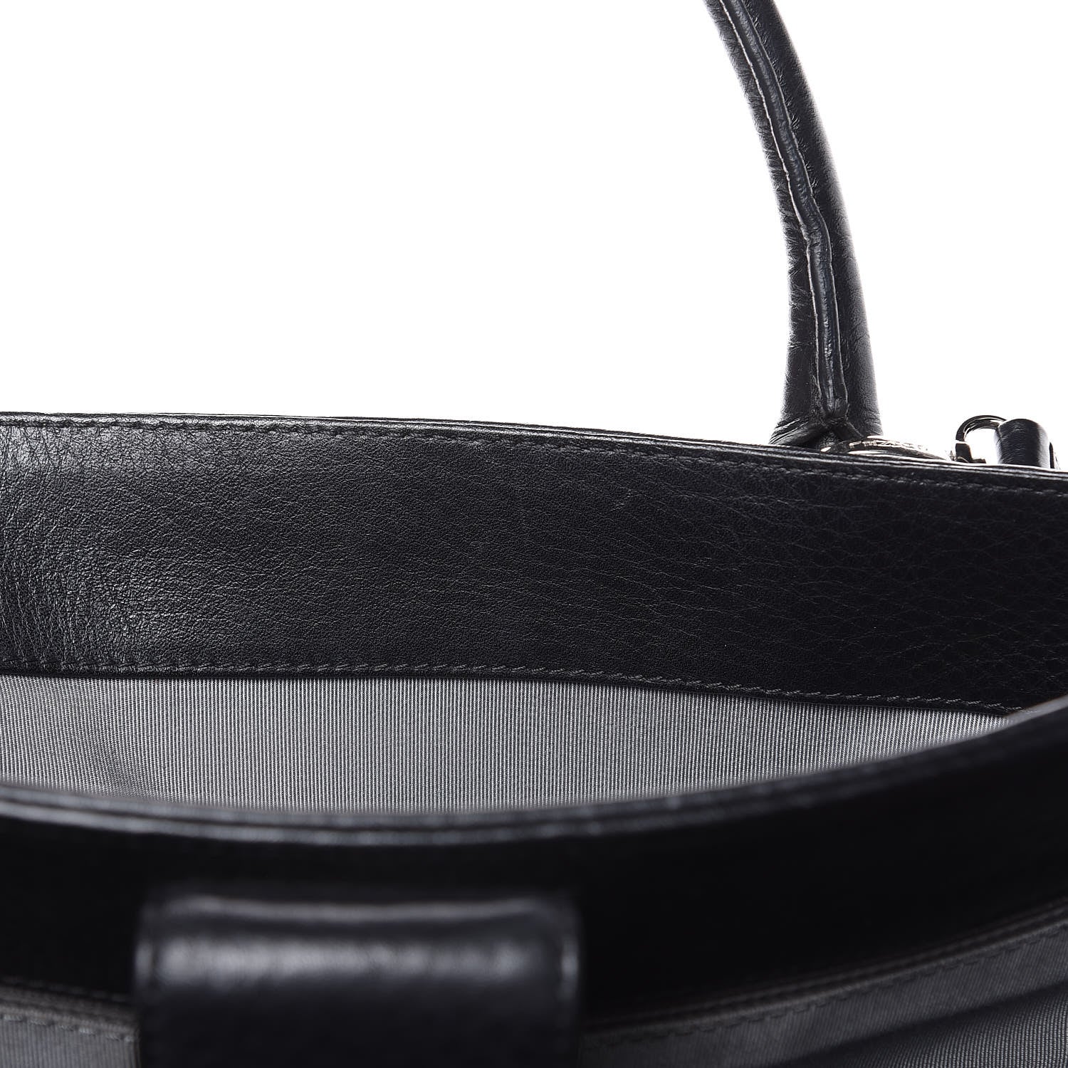 Chanel Calfskin XL Cerf Executive Shopper Tote Black 14 of 24