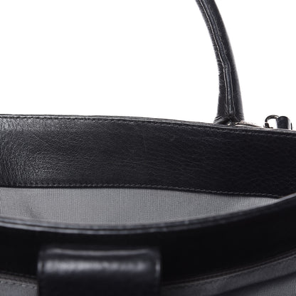 Chanel Calfskin XL Cerf Executive Shopper Tote Black 14 of 24