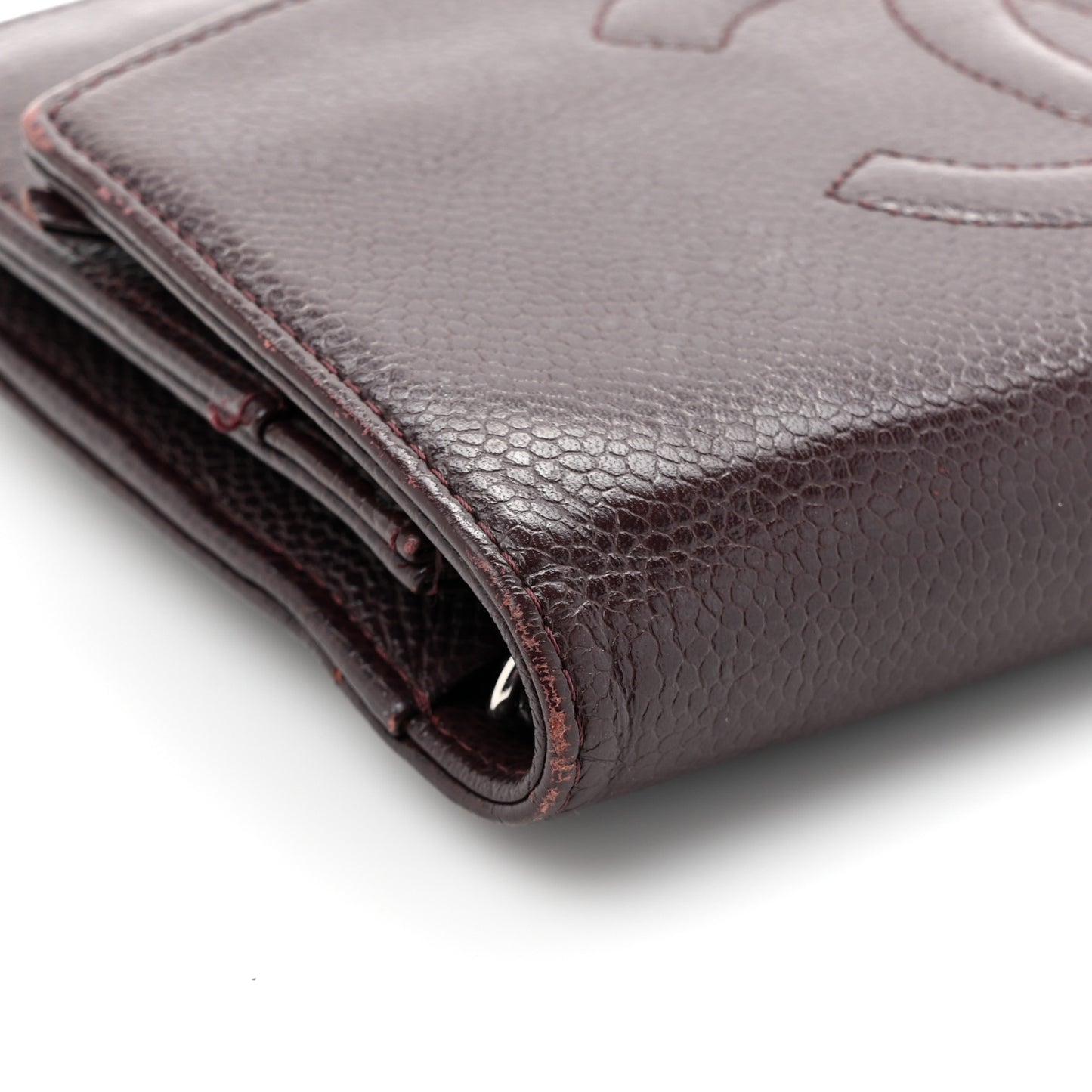 Caviar Timeless CC Wallet On Chain WOC Dark Brown