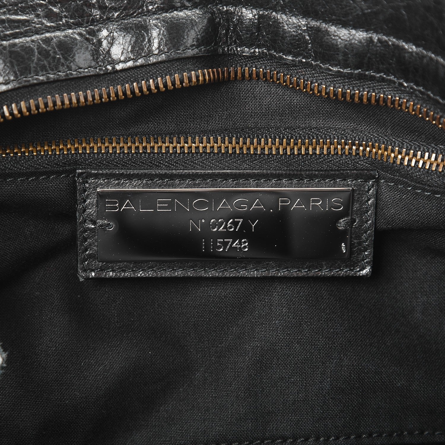Balenciaga Chevre Classic Hardware City Black 6 of 11