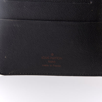 Louis Vuitton Epi Medium Ring Agenda Cover Black 6 of 10