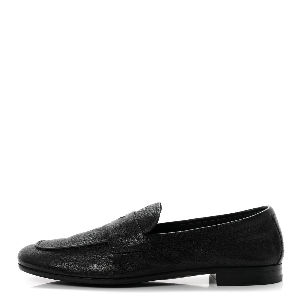 Goatskin Calzature Uomo Mens Loafers 8 Black