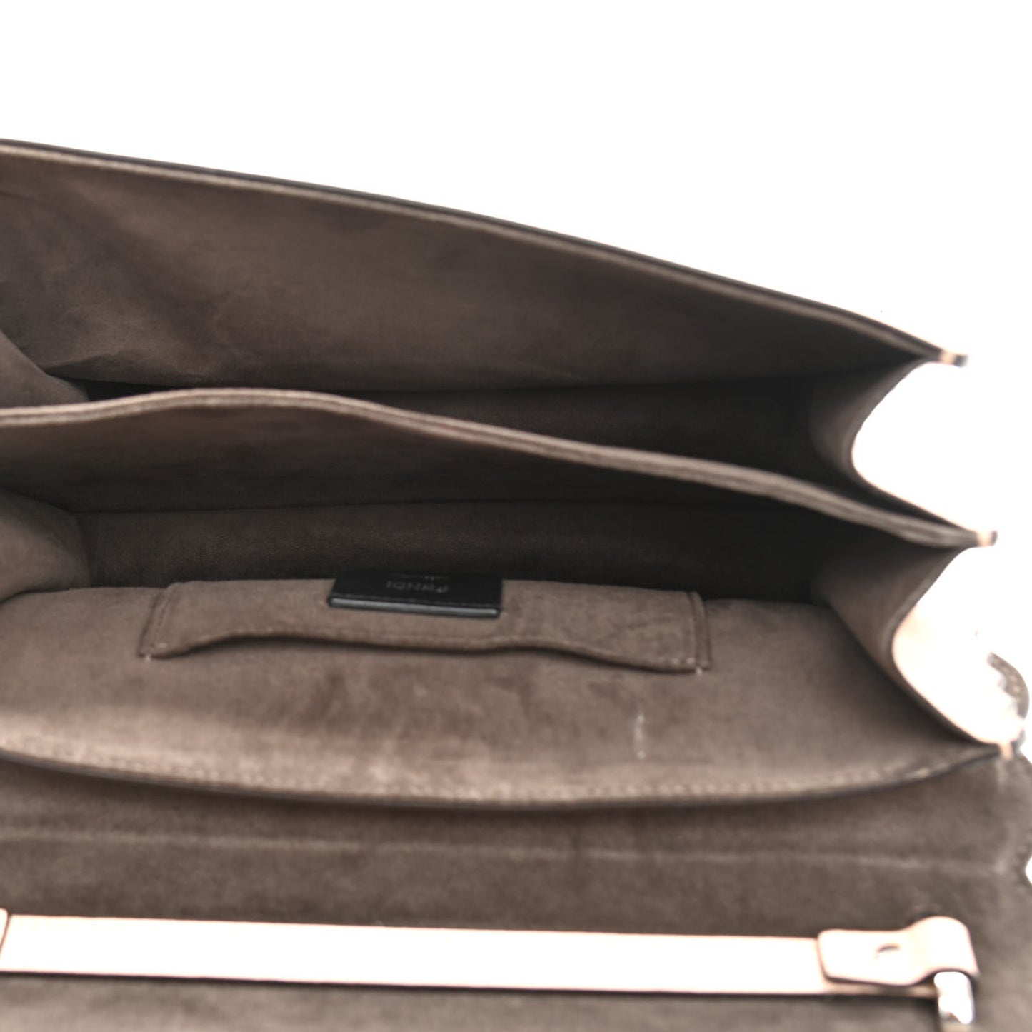 Vitello Liberty Scalloped Studded Kan I Shoulder Bag Plaster