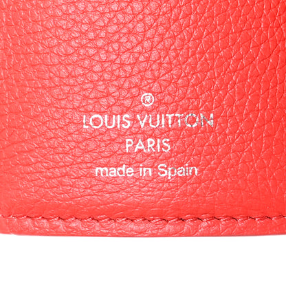 Louis Vuitton LOUIS VUITTON Soft Calfskin My Lockme Compact Wallet Poppy 7 of 8