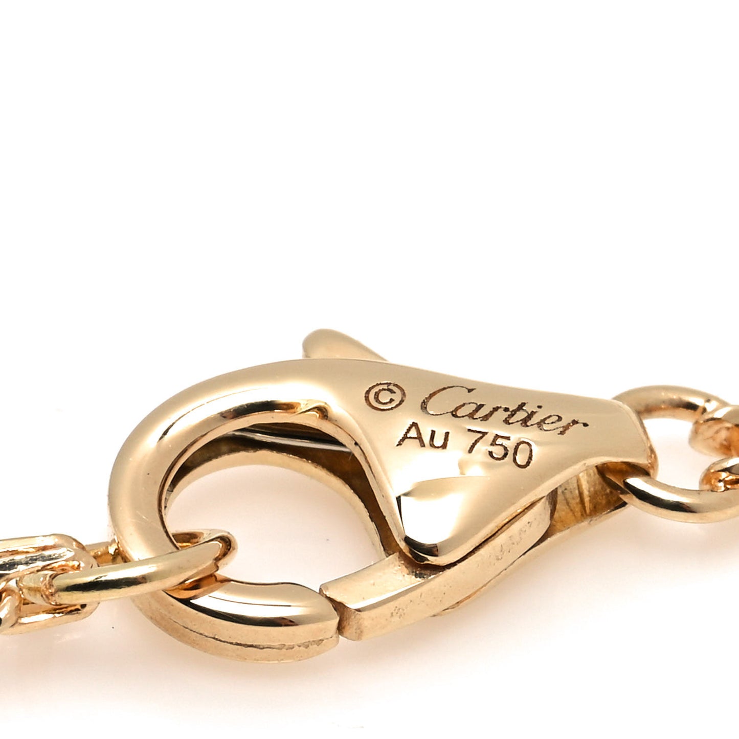 18K Yellow Gold Diamond LOVE Bracelet