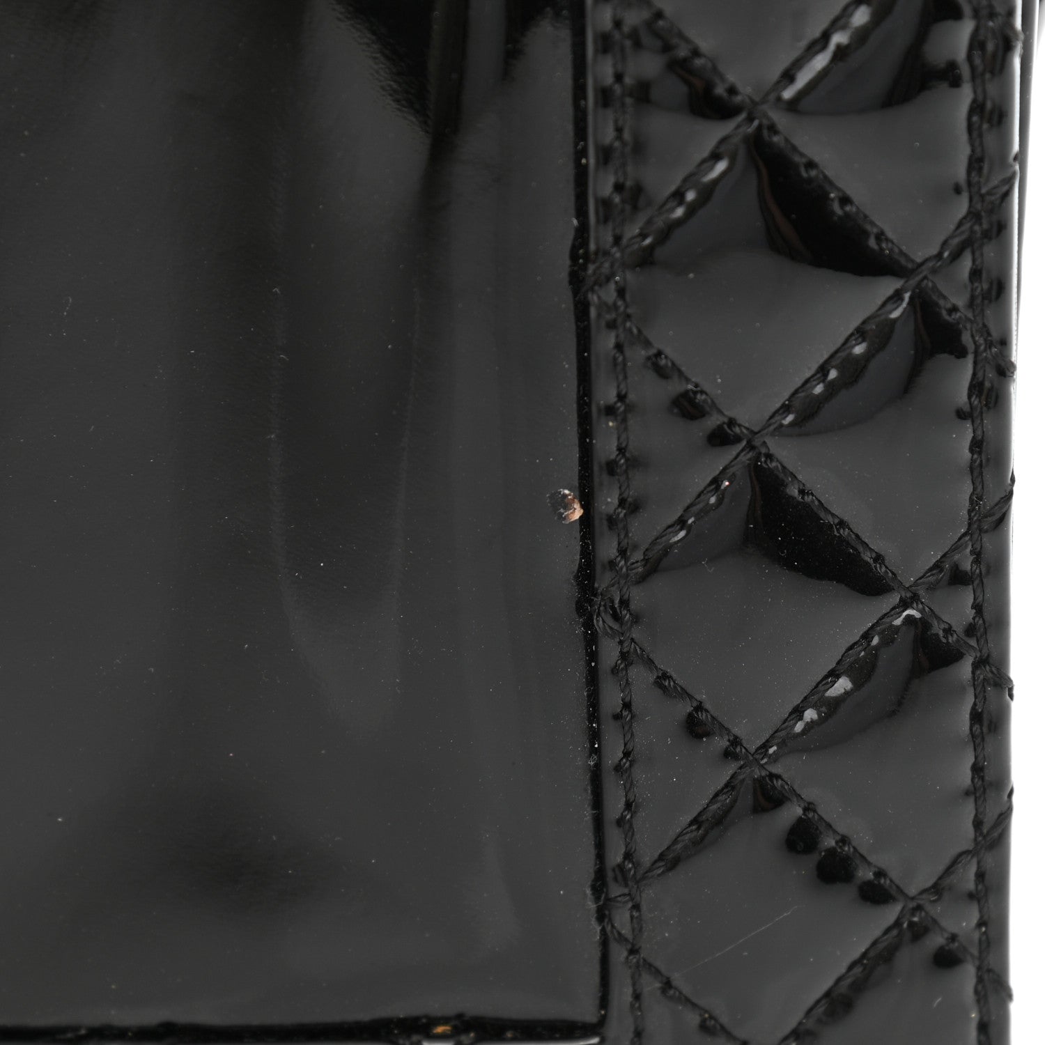 Chanel Patent New Medium Boy Reverso Flap Black 11 of 11