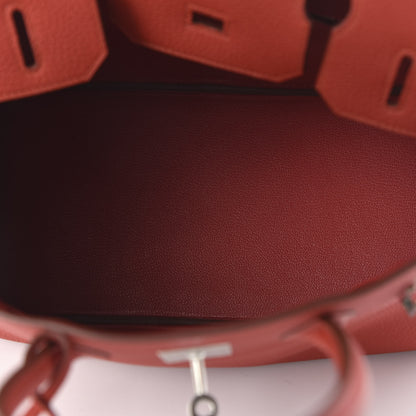 Hermes Togo Birkin 30 Vermillion 5 of 11