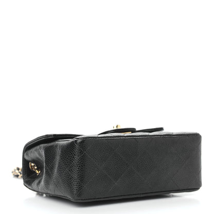 Chanel Caviar Quilted Mini Square Flap Black 4 of 9