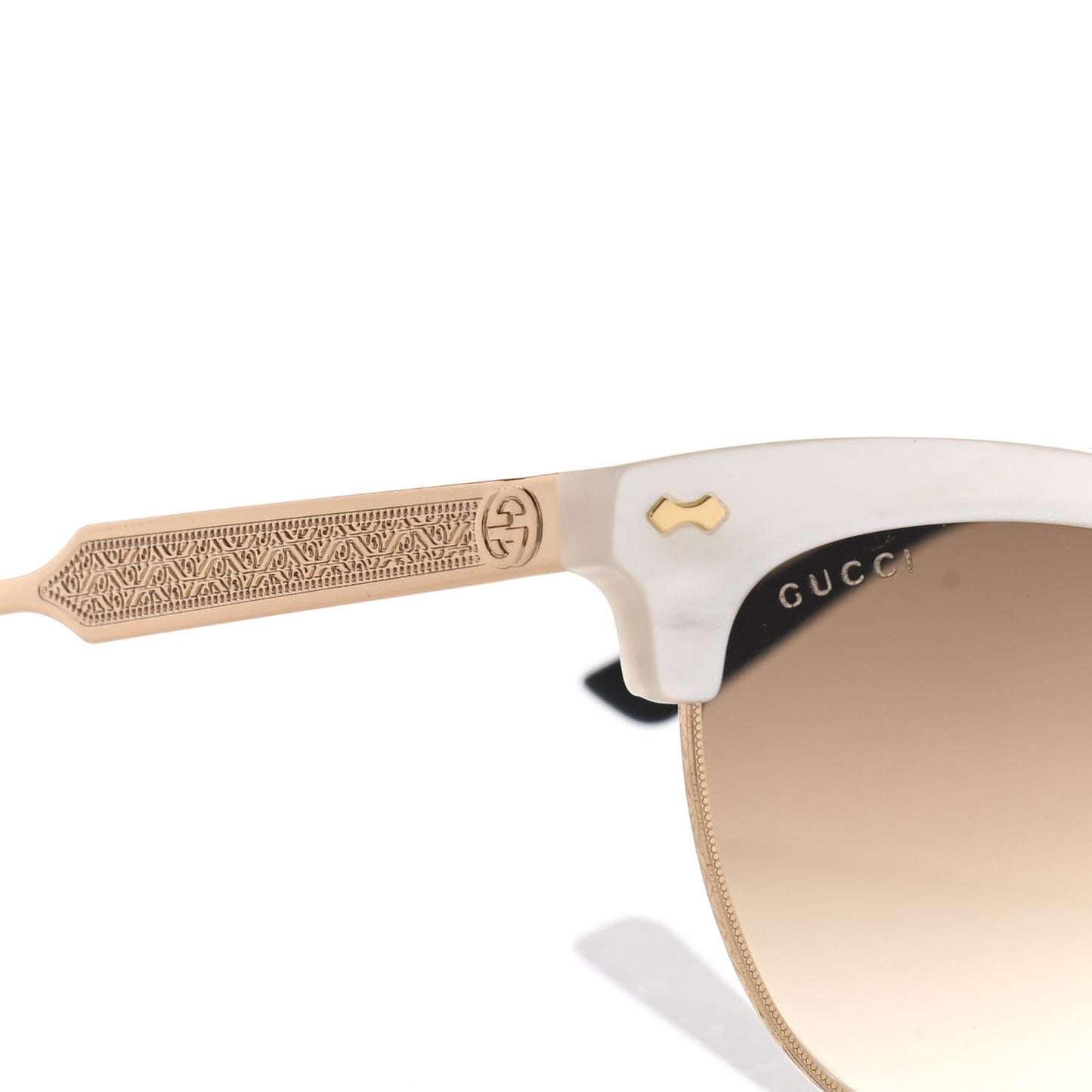 Acetate Cat Eye Sunglasses GG4283/S White