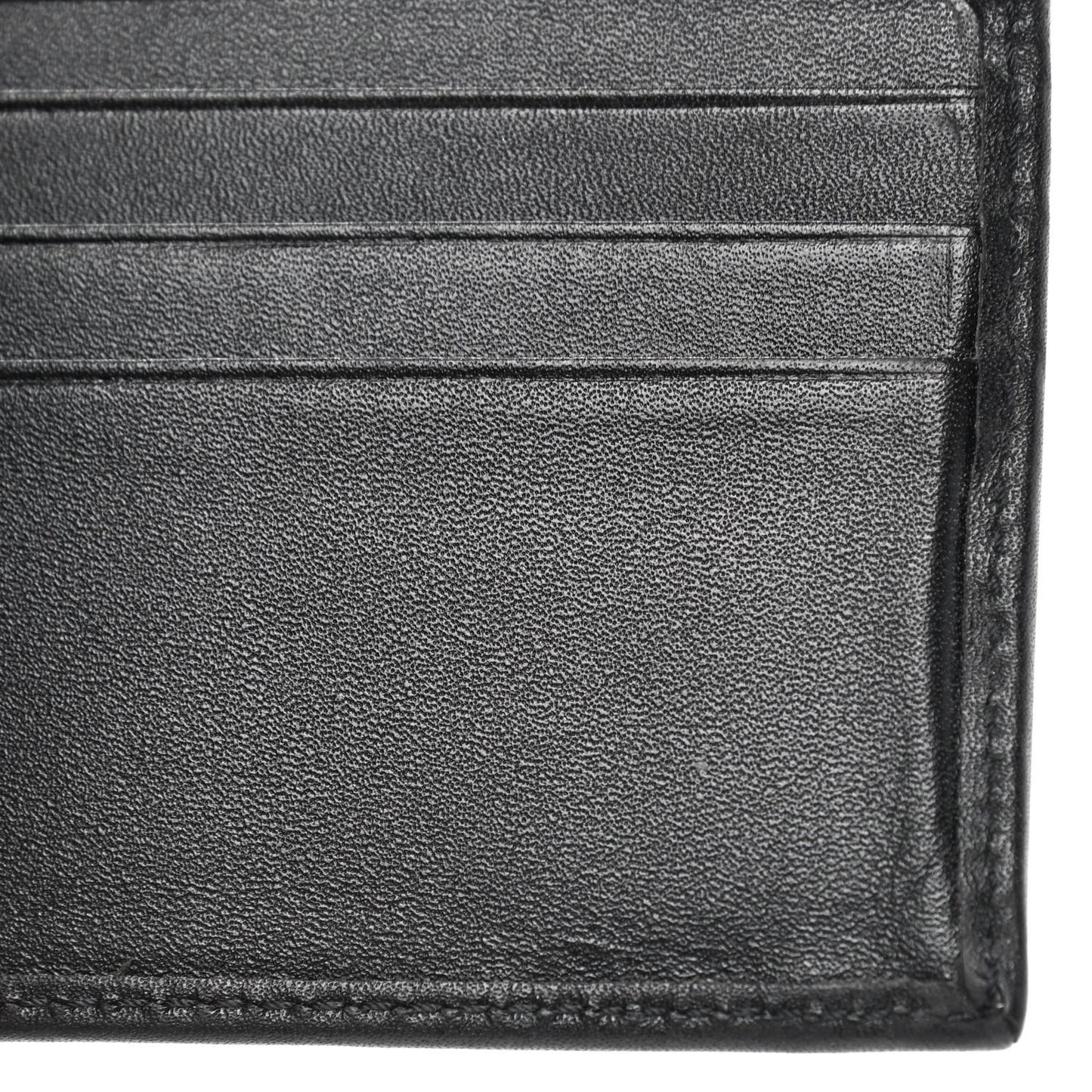Smoked Check Hipfold Bi-Fold Wallet Charcoal