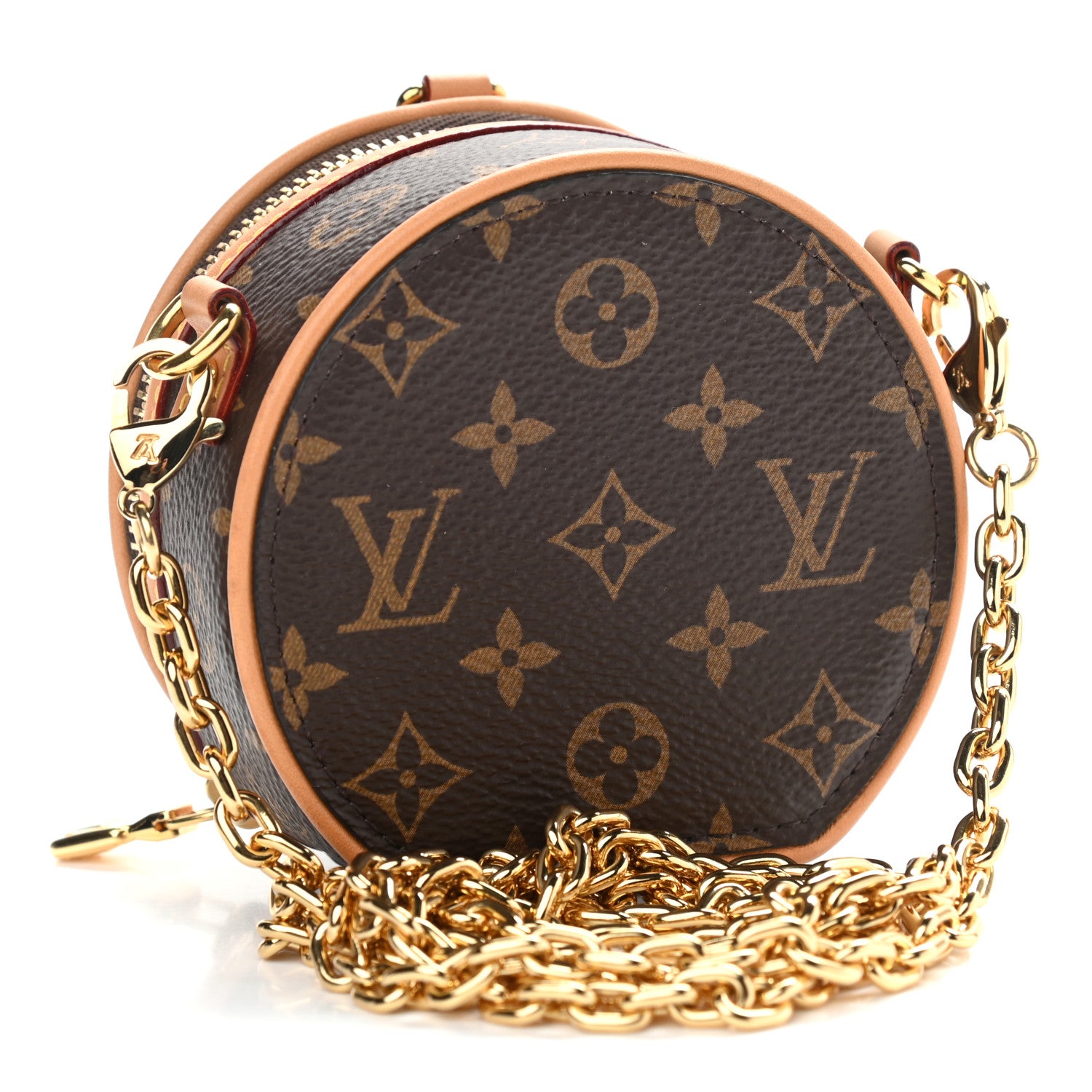 Louis Vuitton Monogram Boite Chapeau Necklace 3 of 9