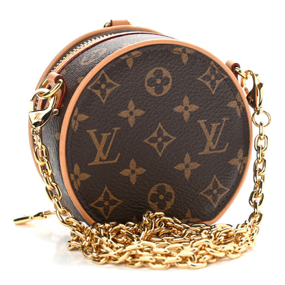 Louis Vuitton Monogram Boite Chapeau Necklace 3 of 9