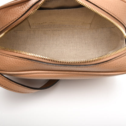 Gucci Pebbled Calfskin Small Soho Disco Bag Rose Beige 5 of 7