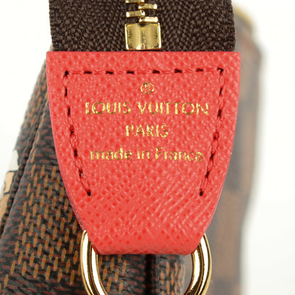 Louis Vuitton Damier Ebene 2015 Christmas Animation Mini Pochette Accessories 7 of 8