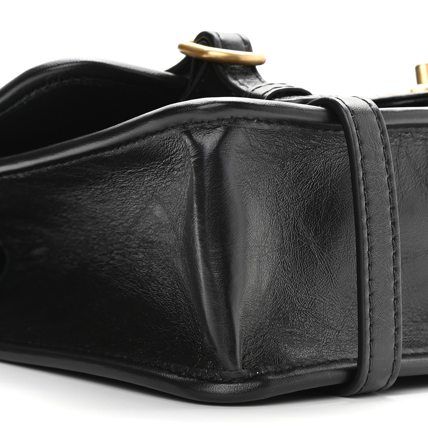 Chanel Aged Calfskin Tweed Quilted City School Flap Black 8 of 9