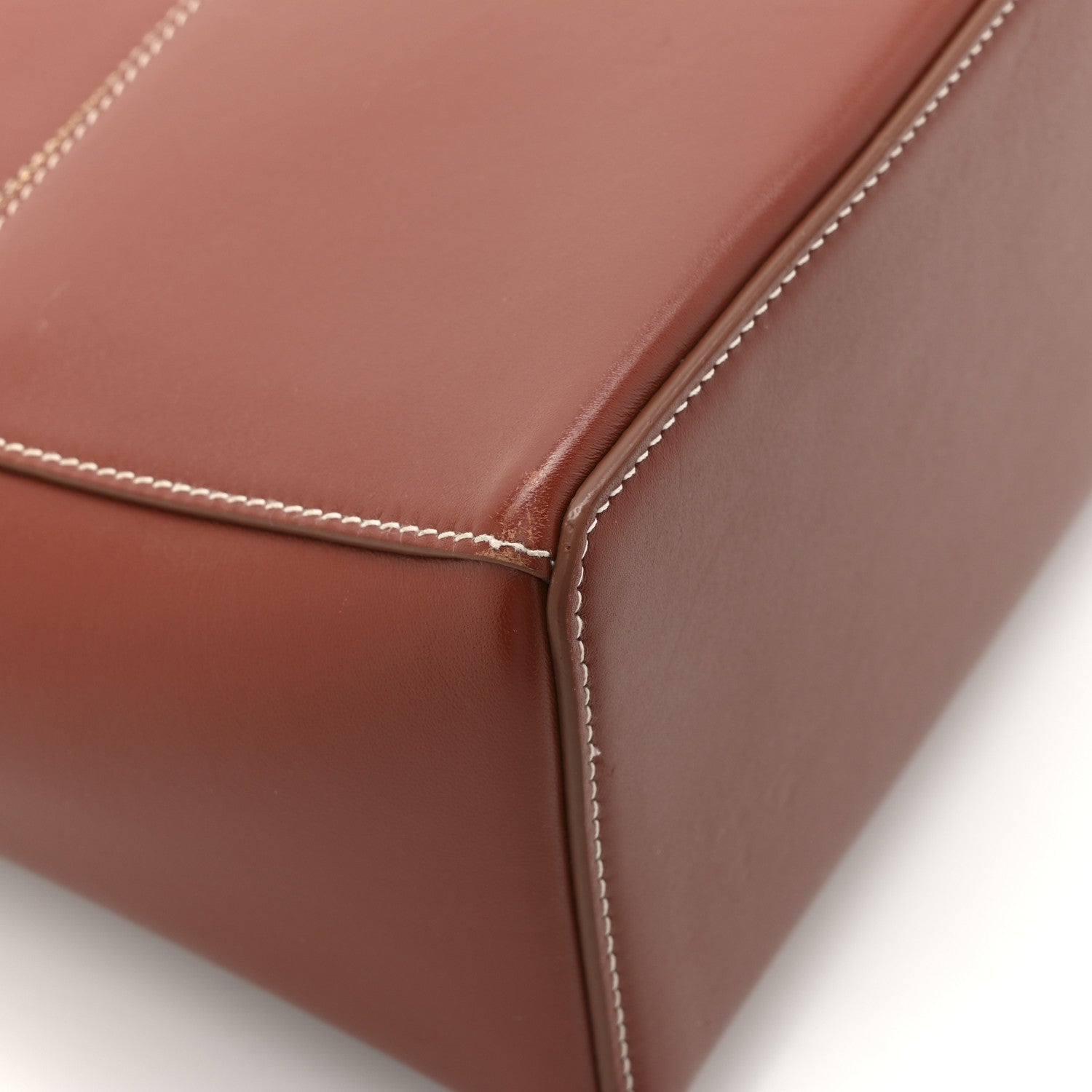 Loro Piana Saddle Calfskin Extra Bag L27 Deep Kummel 18 of 27