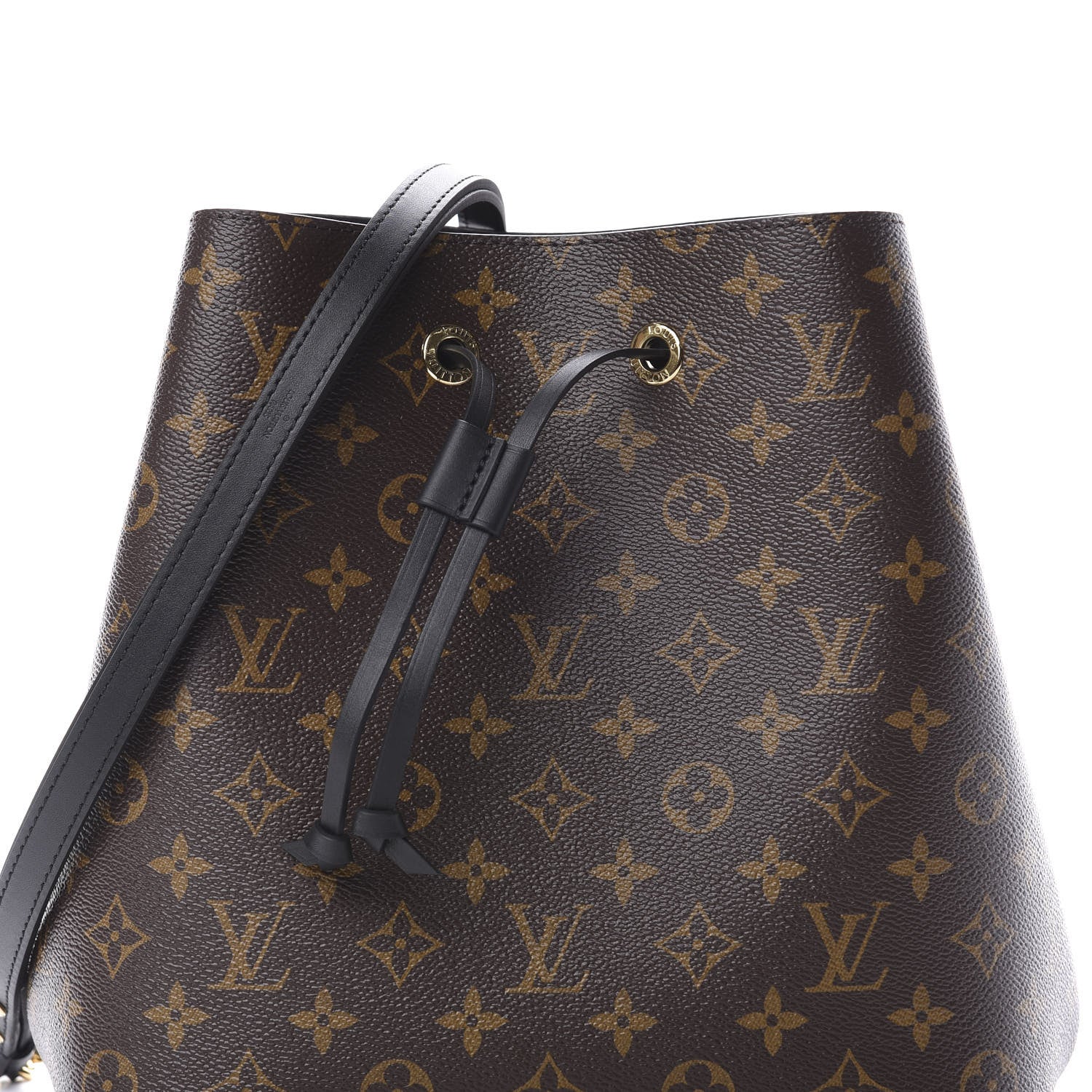 Louis Vuitton Monogram Neonoe MM Black 9 of 11