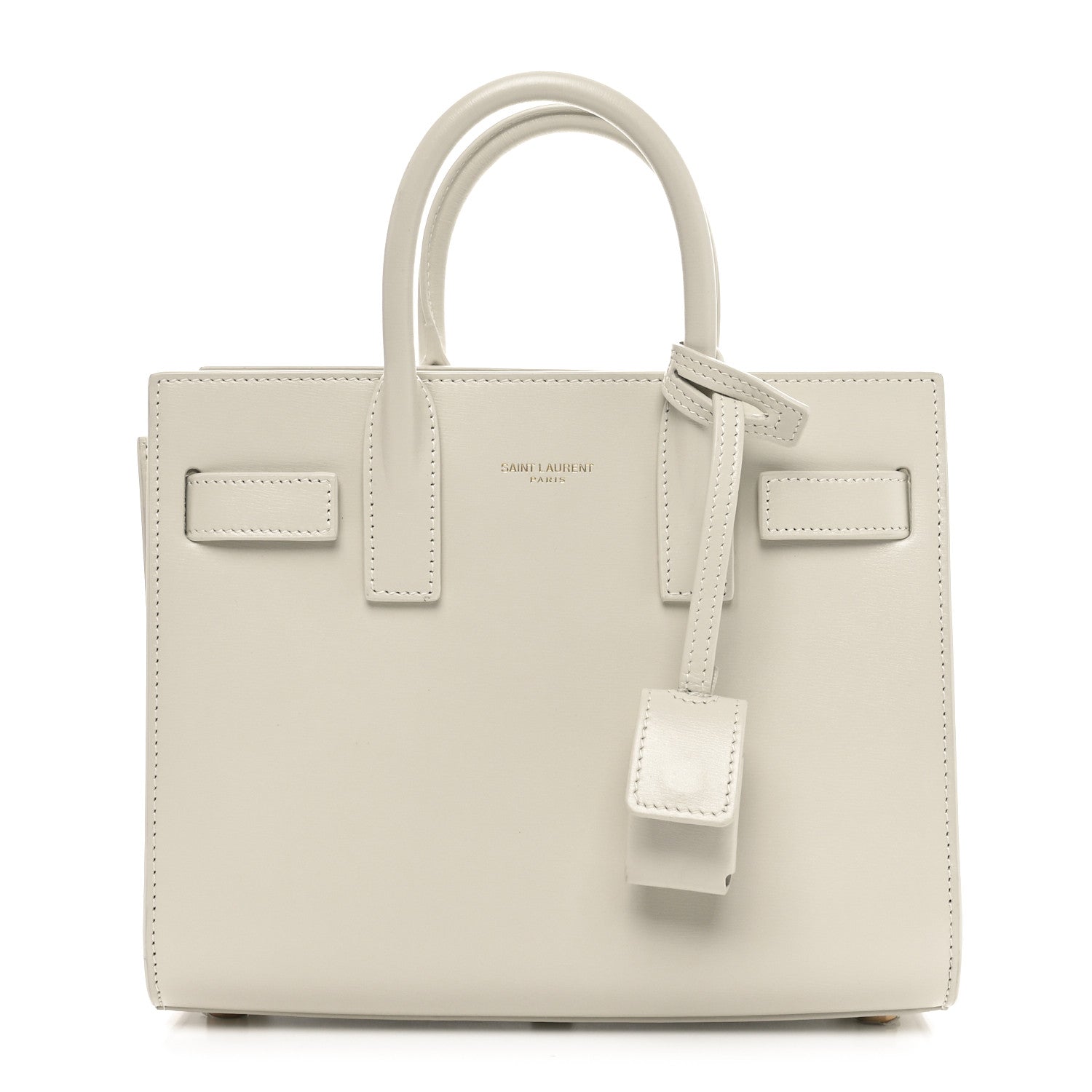 Saint Laurent Calfskin Nano Sac De Jour Crema Soft 1 of 10