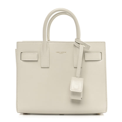 Saint Laurent Calfskin Nano Sac De Jour Crema Soft 1 of 10
