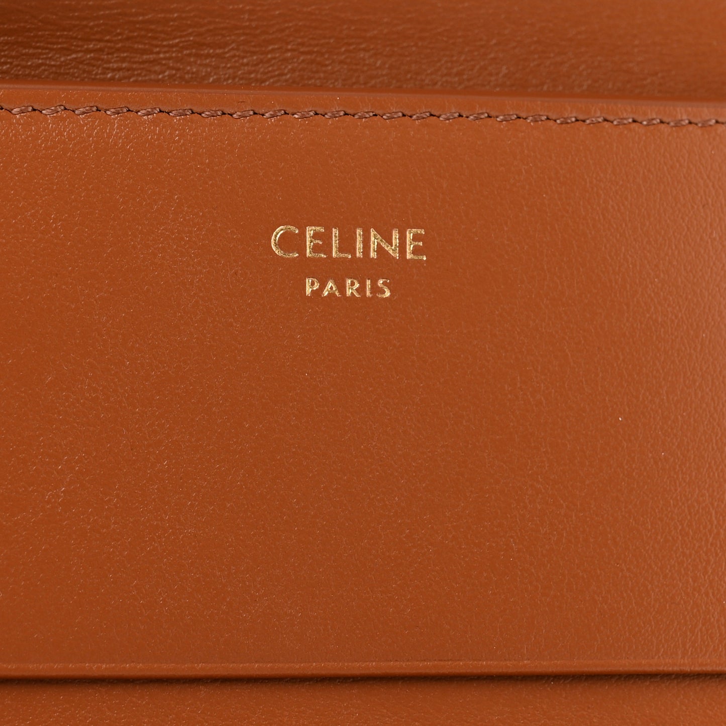 Canvas Triomphe Compact Wallet Tan