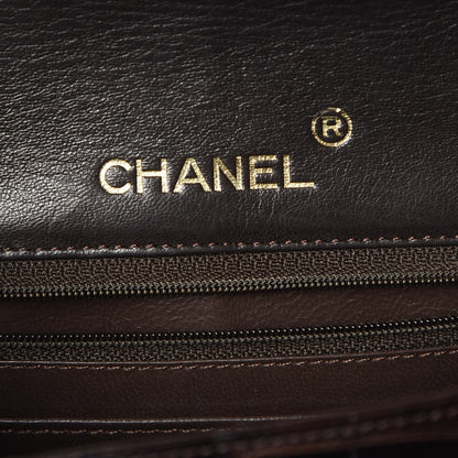 Chanel Alligator Mini Square Flap Dark Brown 6 of 8
