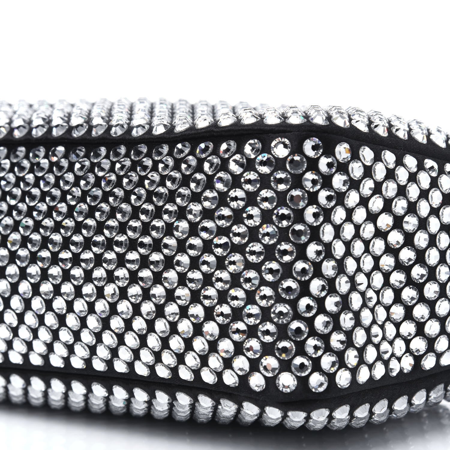 Prada Satin Crystal Mini Re-Edition 2000 Bag Cristal 9 of 12