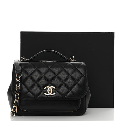 Chanel Caviar Quilted Medium Business Affinity Flap Black 12 of 12