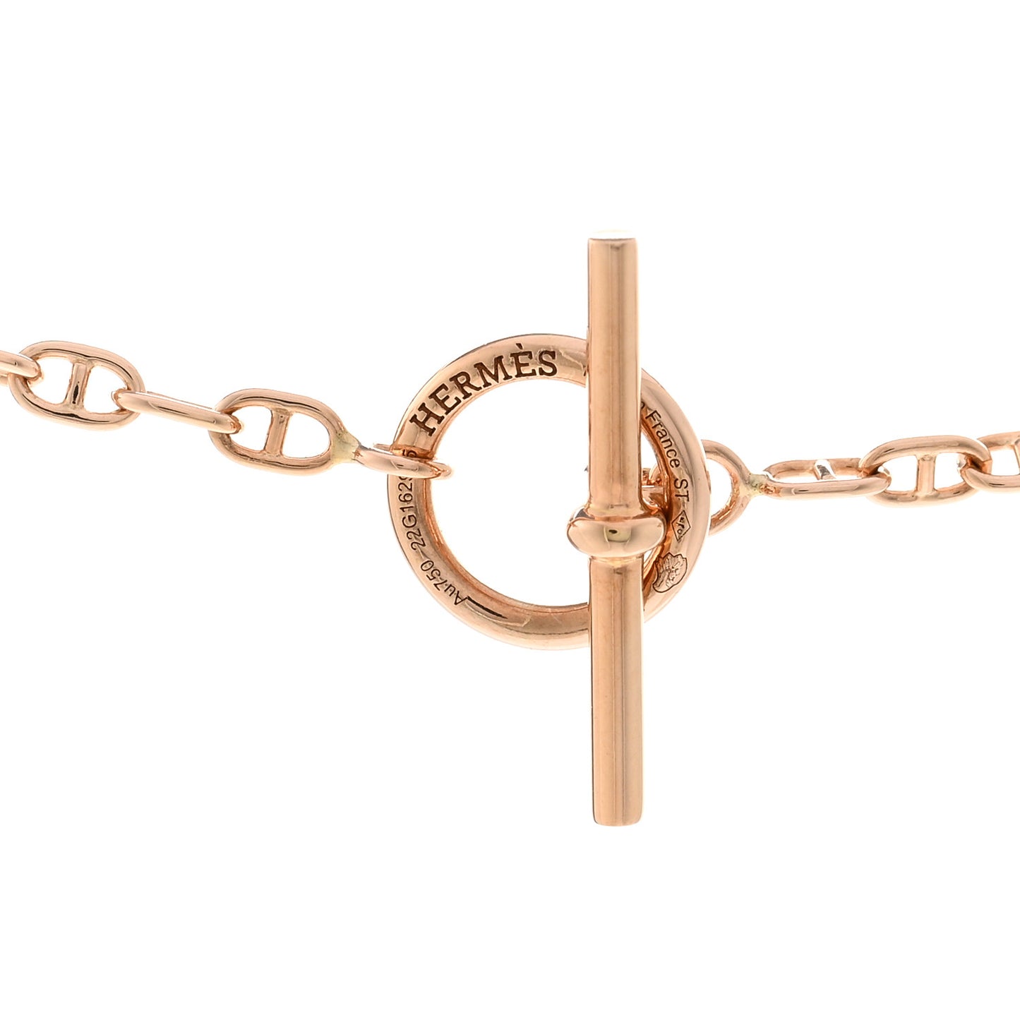 18K Rose Gold TPM Farandole Pendant Necklace ST