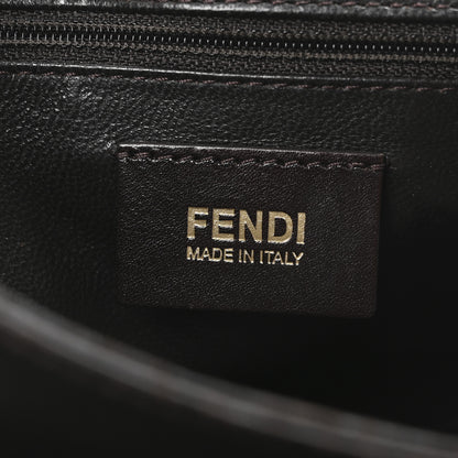 Fendi Zucca Vitello Classico No.1 Satchel Tobacco Moro 6 of 10