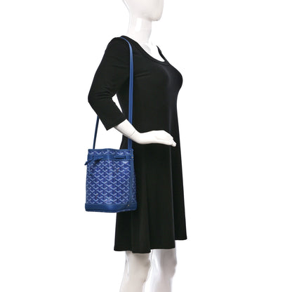 Goyard Goyardine Petit Flot Bucket Bag PM Sky Morning 2 of 7