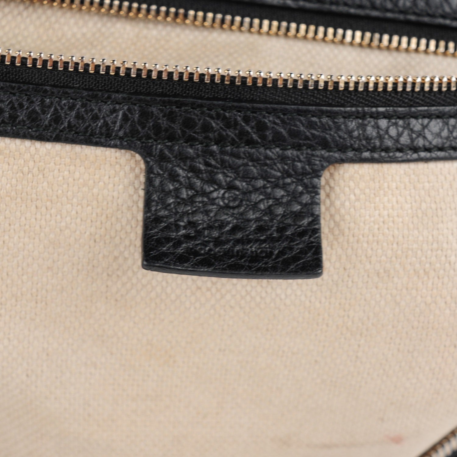 Gucci Pebbled Calfskin Medium Soho Chain Hobo Black 14 of 59
