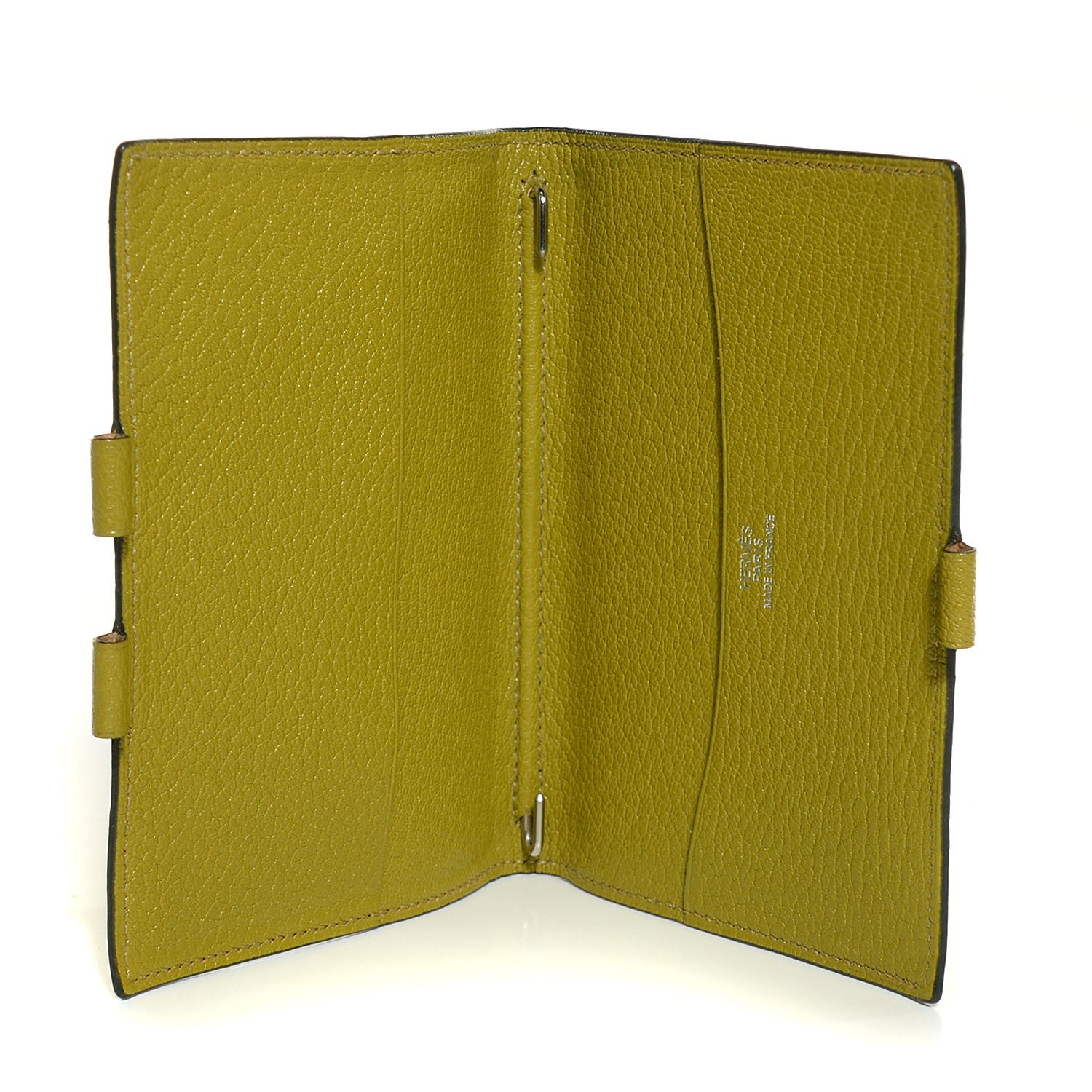 Hermes Chevre Mysore Vision Agenda Cover PM Vert Anis 5 of 8