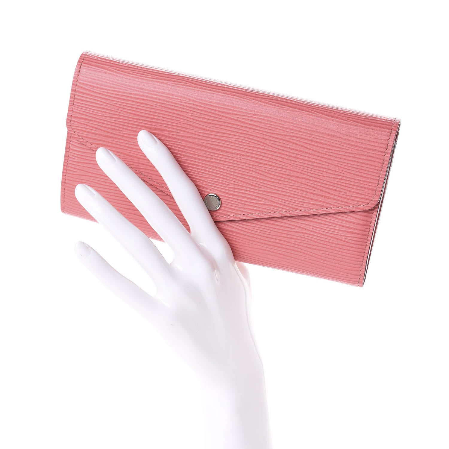 Louis Vuitton Epi Sarah Wallet NM Corail 2 of 7