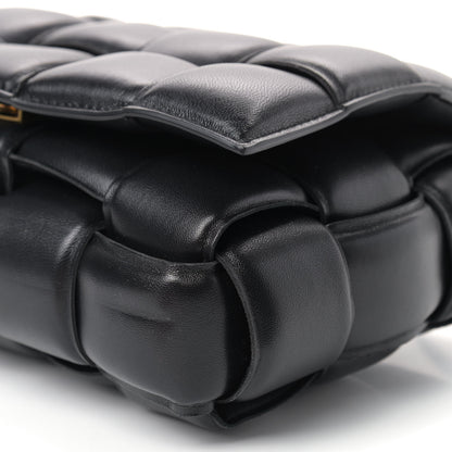 Bottega Veneta Nappa Maxi Intreccio Padded Cassette Crossbody Bag Black 7 of 9