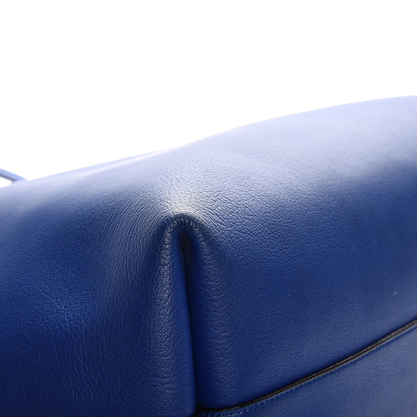 Calfskin Large Shopping Tote Ultramarine