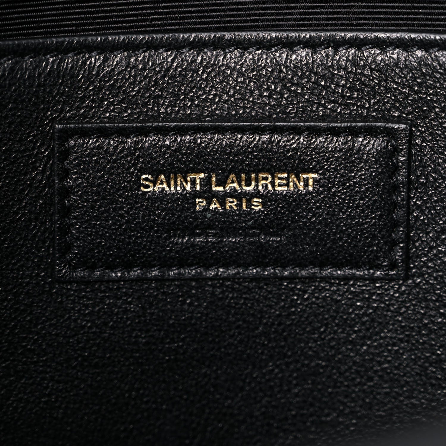 Saint Laurent Grain De Poudre Medium Classic Monogram Kate Satchel Black 11 of 13