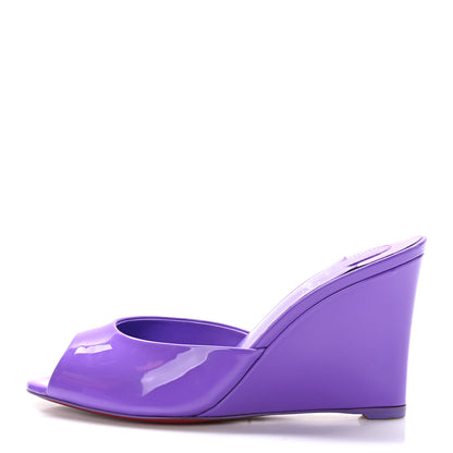 Christian Louboutin Patent Me Dolly Zeppa 85 Sandals 36 Frou Frou 1 of 8